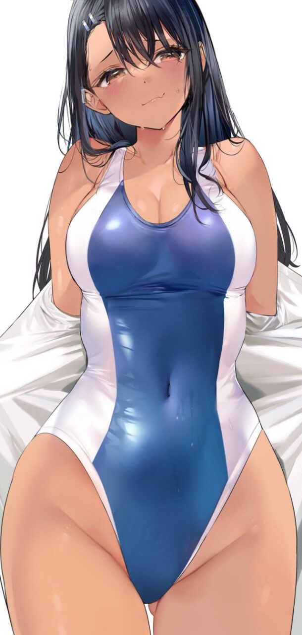 競泳水着の魅力についてエロ画像で検証