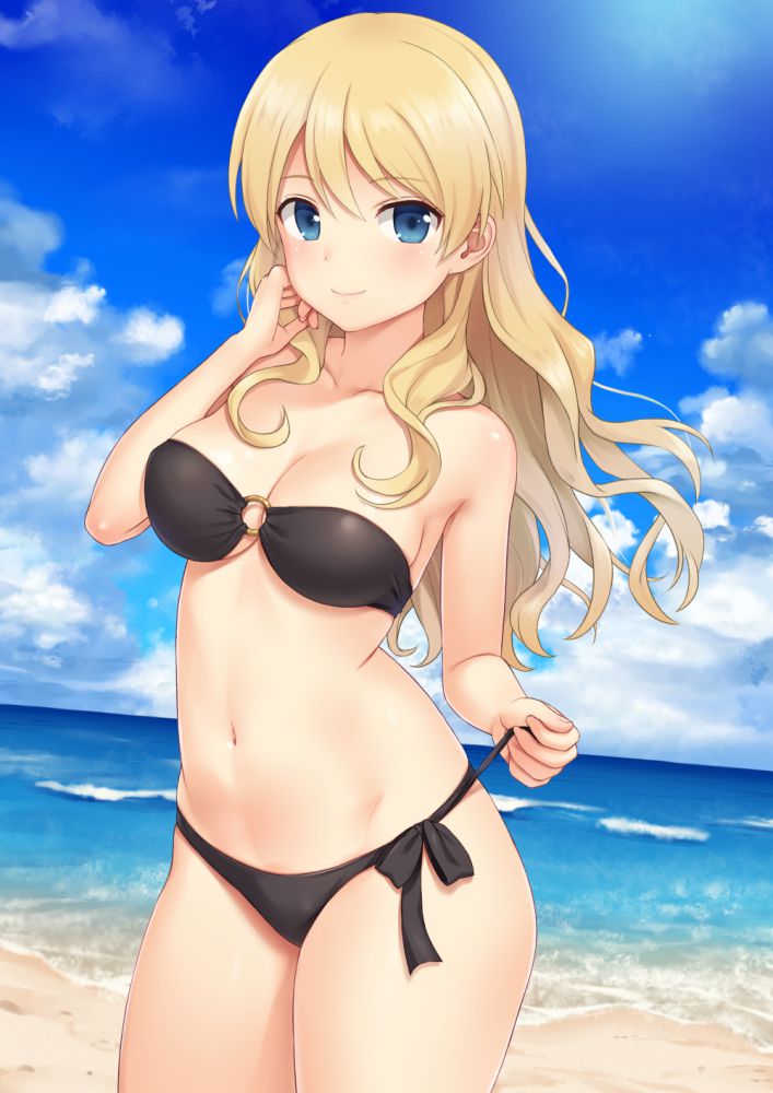 金髪のエロ可愛い画像貼っていくぜ！