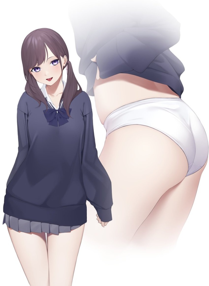 太ももの二次エロ画像を愛でる。