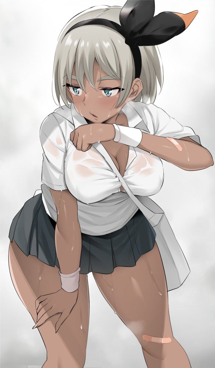 太ももの二次エロ画像を愛でる。