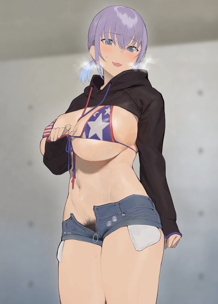 太ももの二次エロ画像を愛でる。