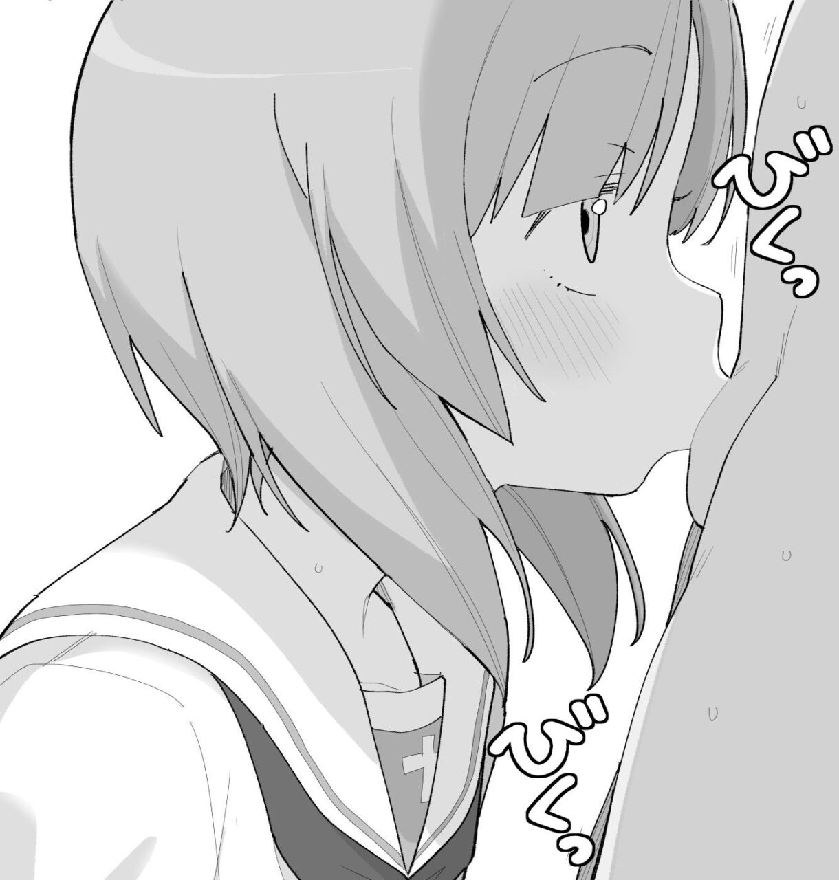 フェラチオの虹エロ画像