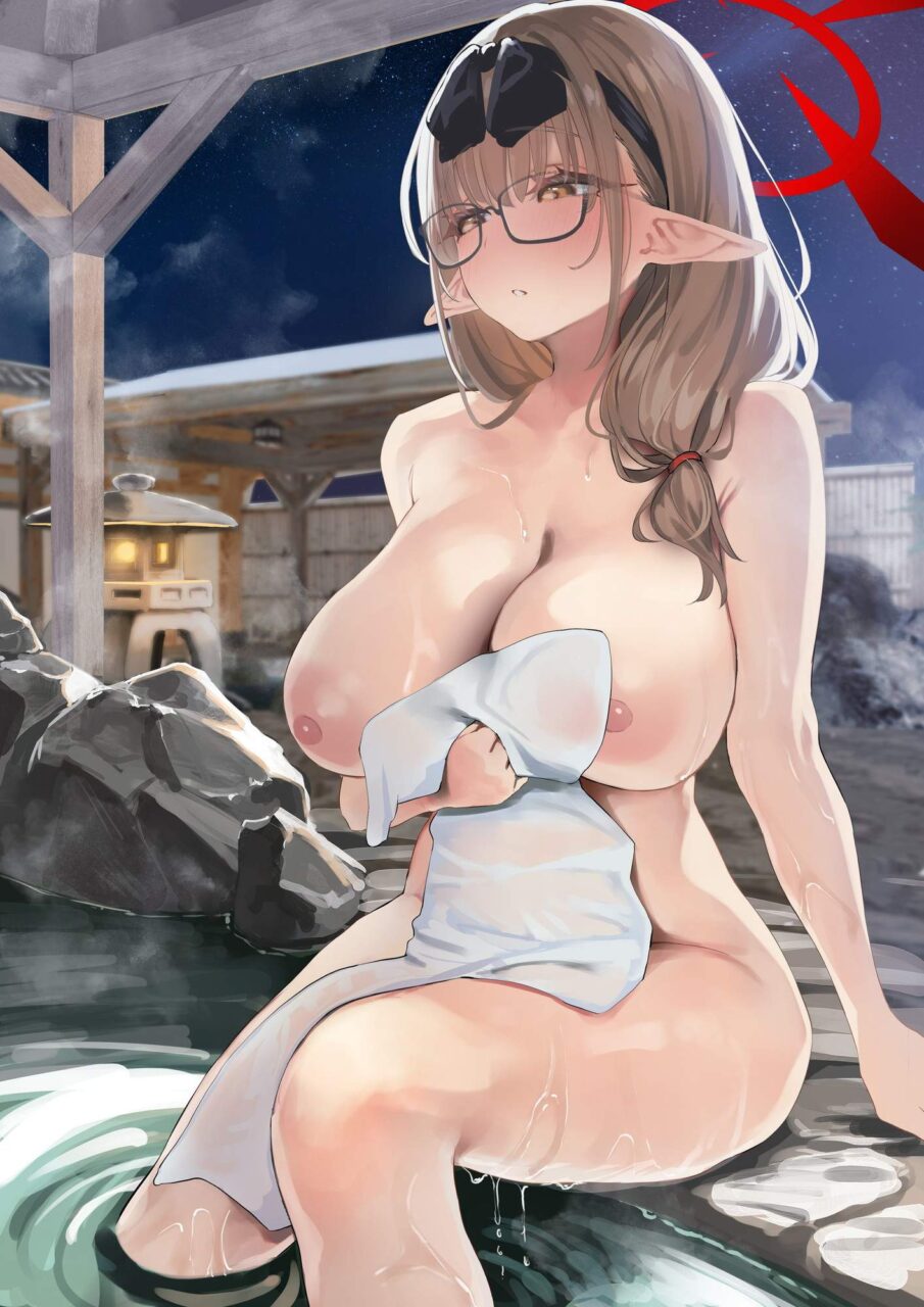 お風呂の可愛い二次元画像。