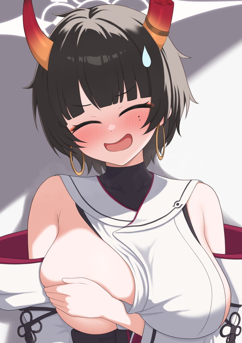 ブルーアーカイブの可愛い二次元画像。