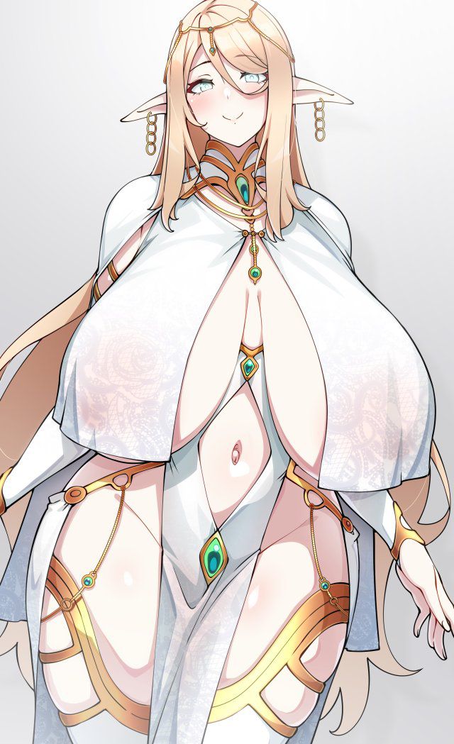 エルフのエッチな魅力が分かるエロ画像