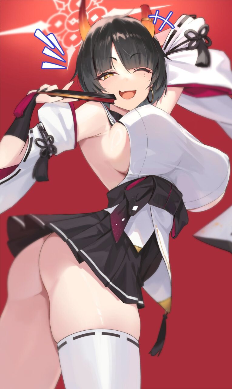 ブルーアーカイブの可愛い二次元画像。
