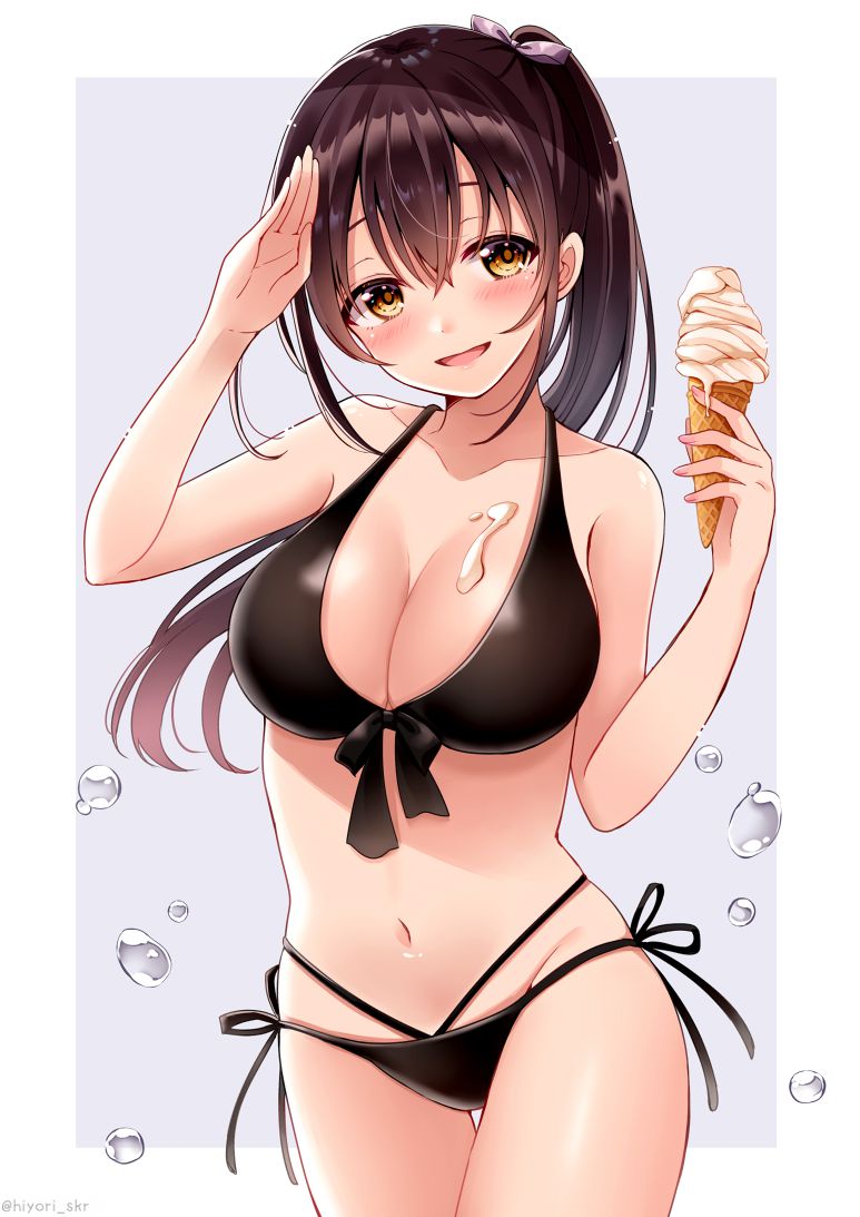 ポニーテールのエロ画像なんです！