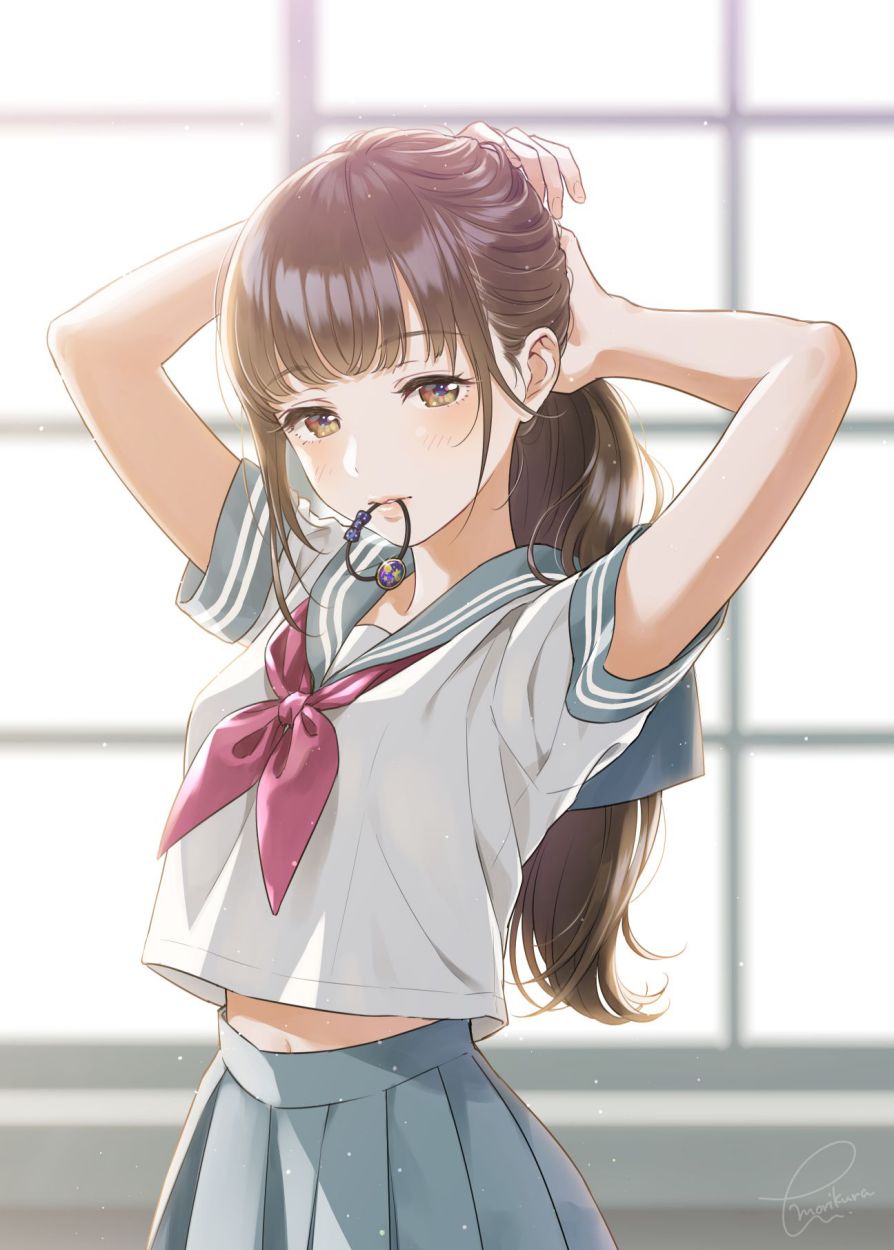 ポニーテールの画像ください