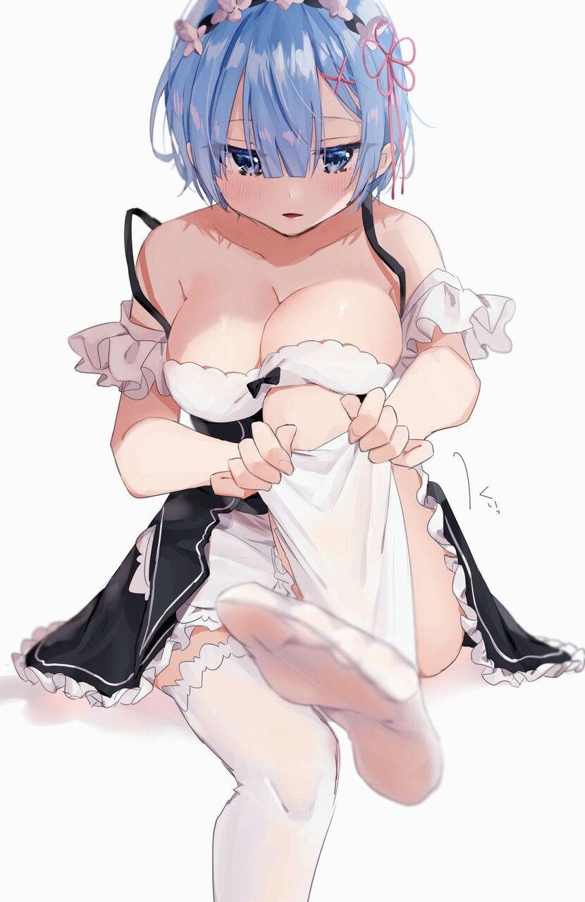 メイドの二次エロ画像を愛でる。