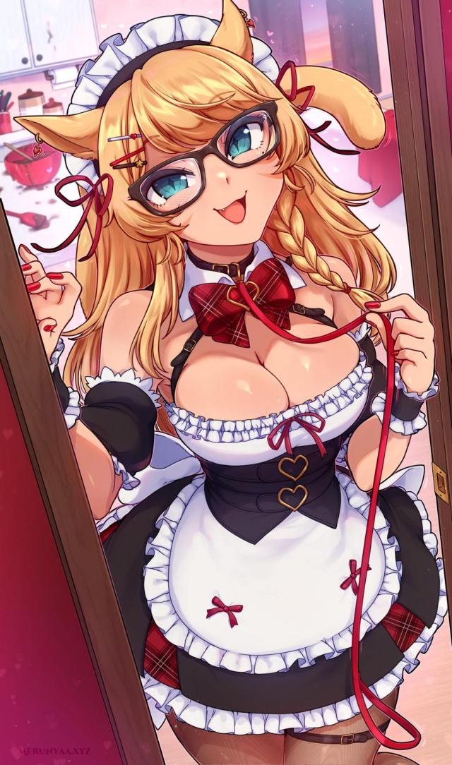 メイドのエロい画像