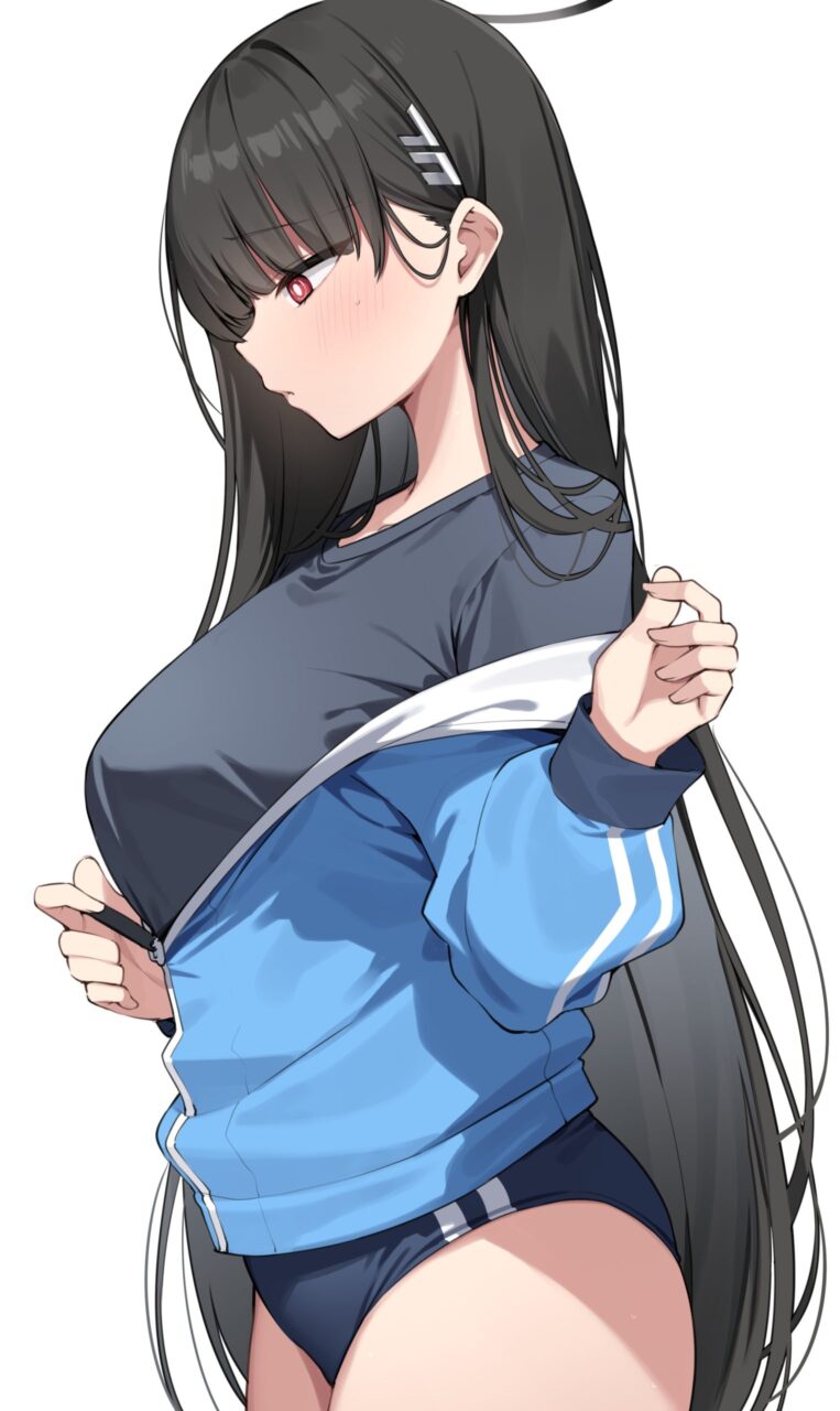 表情の二次元エロ画像。