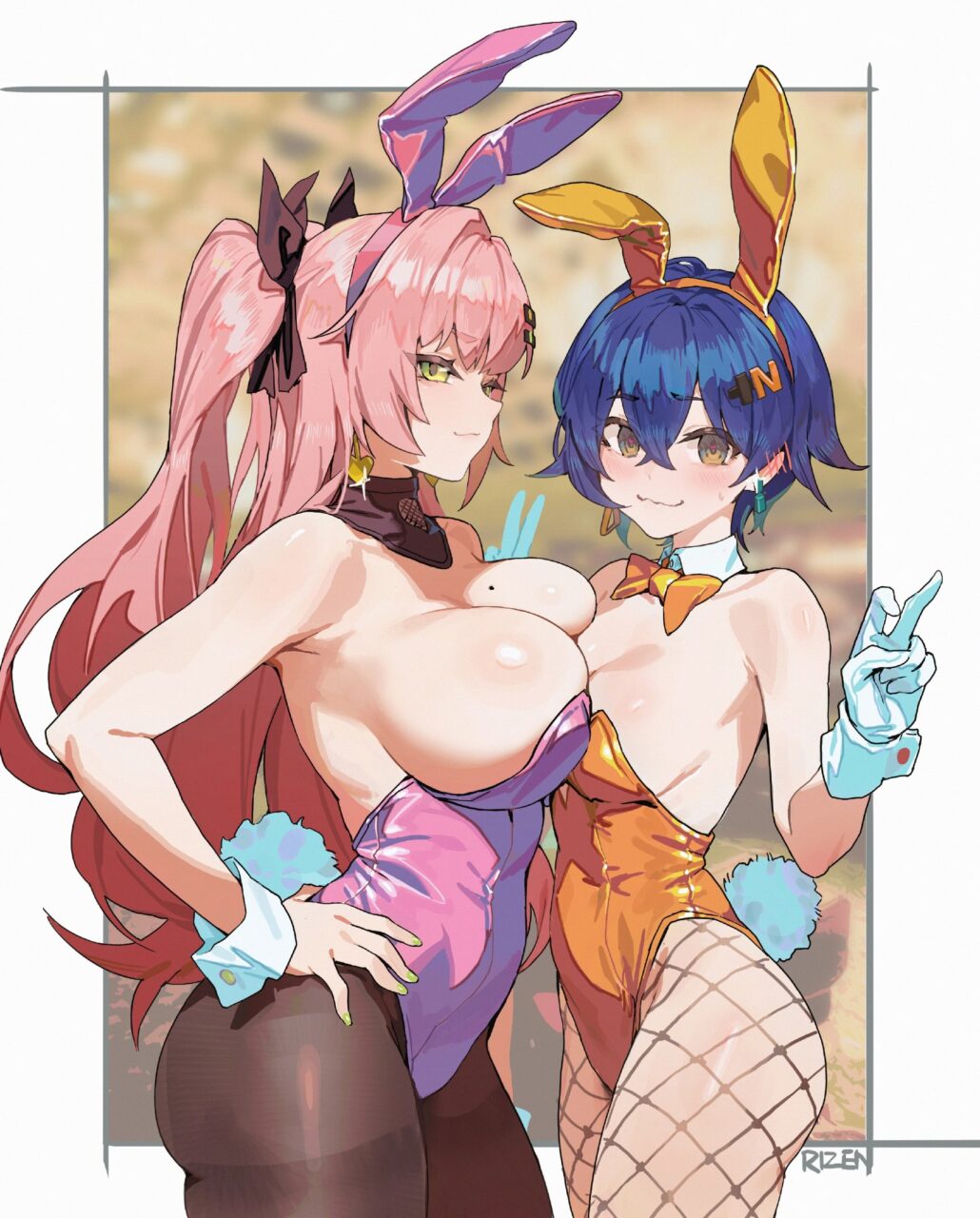 バニーガールの二次エロ画像で！