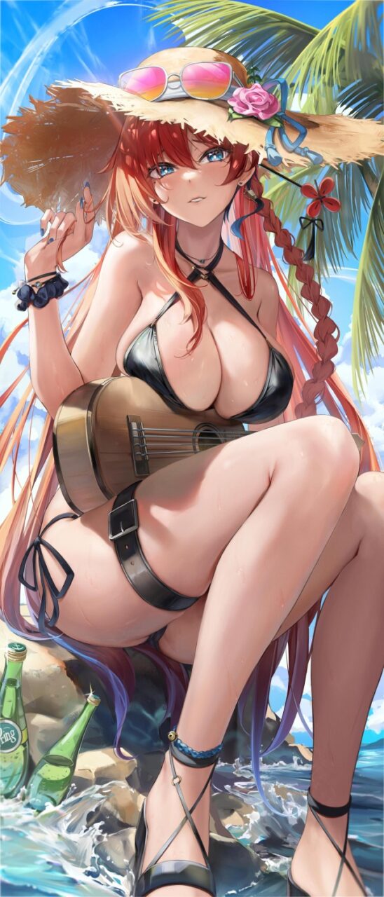 ビキニの二次エロ画像で！