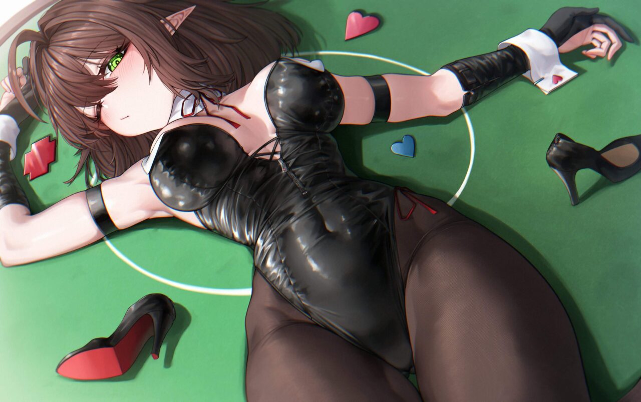 バニーガールの二次エロ画像で！