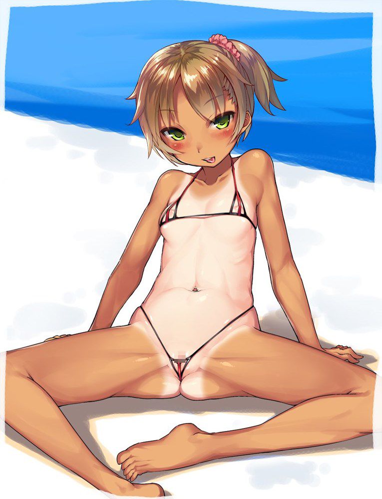 ビキニの二次エロ画像で！
