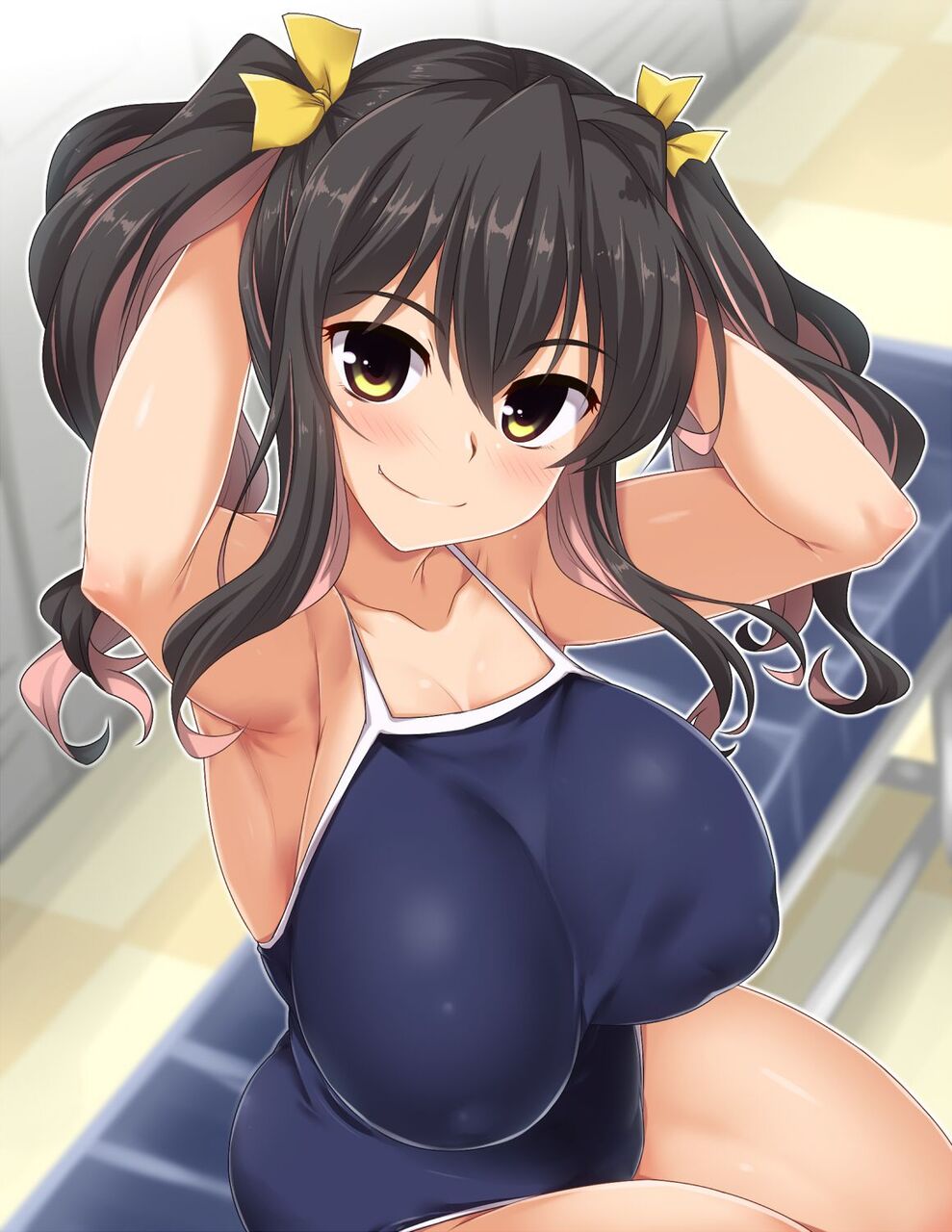 スク水の抜けるエロ画像まとめ！