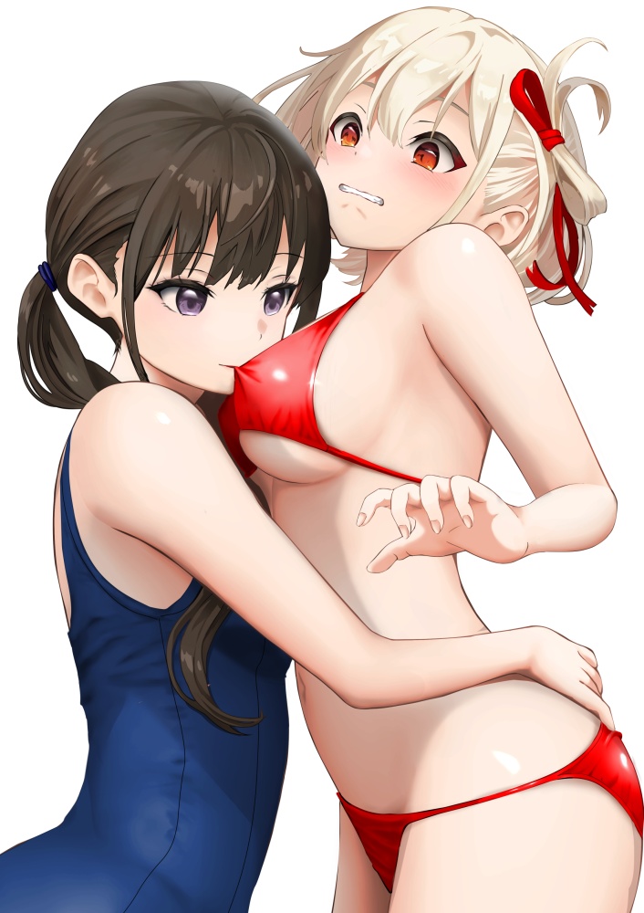 スク水の抜けるエロ画像まとめ！