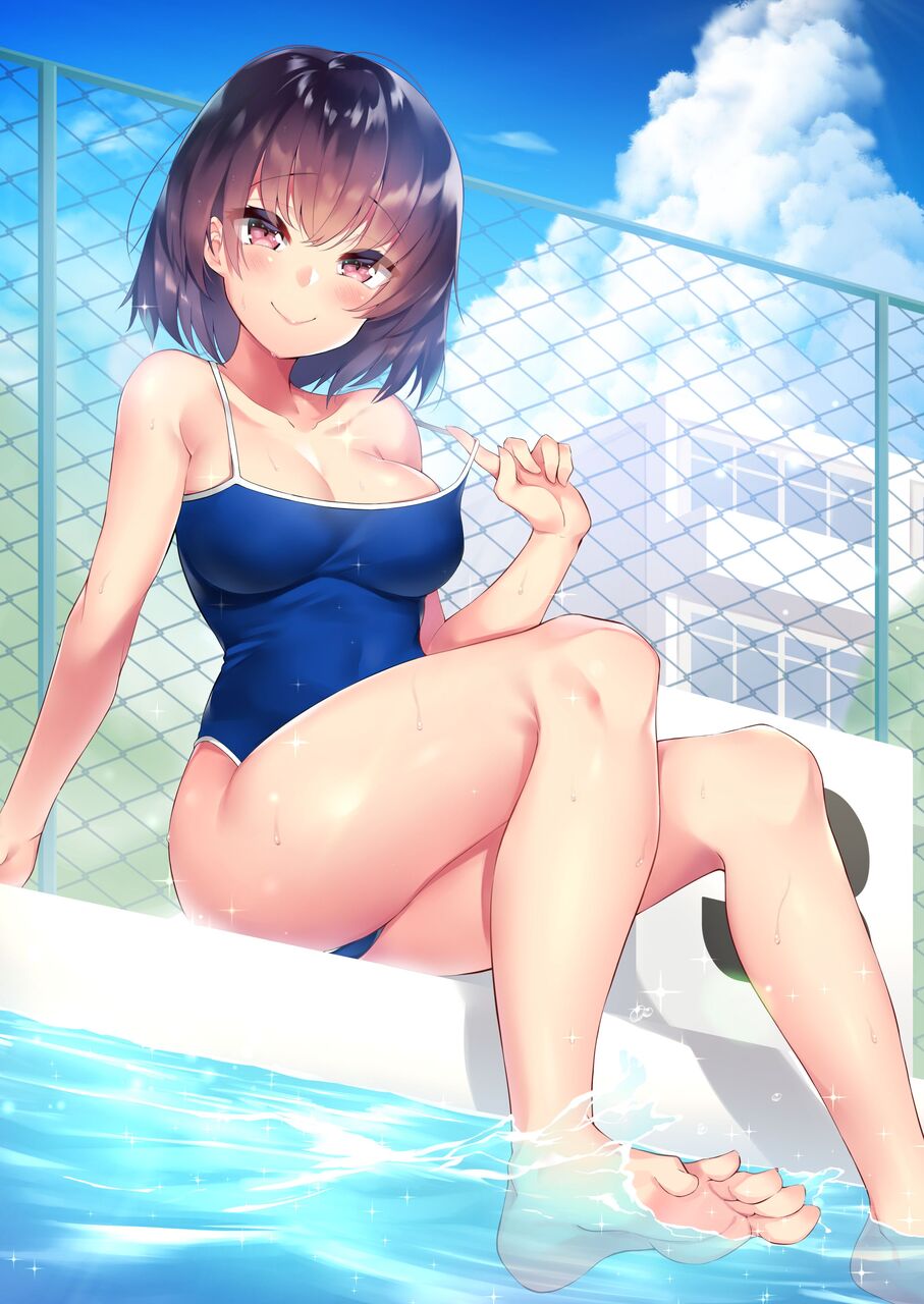 スク水の抜けるエロ画像まとめ！