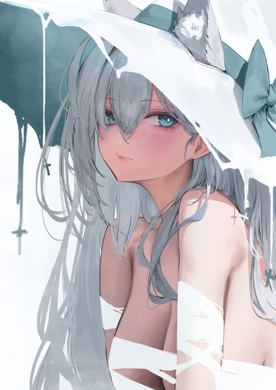 銀髪のエロ画像フォルダを解放していく