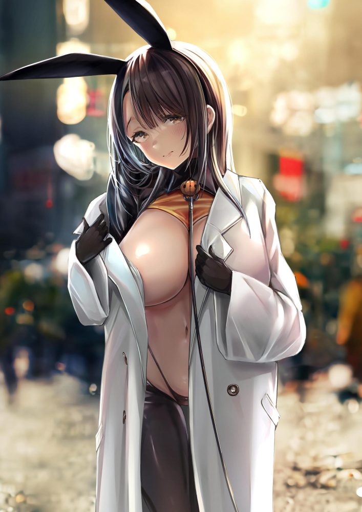 バニーガールの二次フェチ画像。