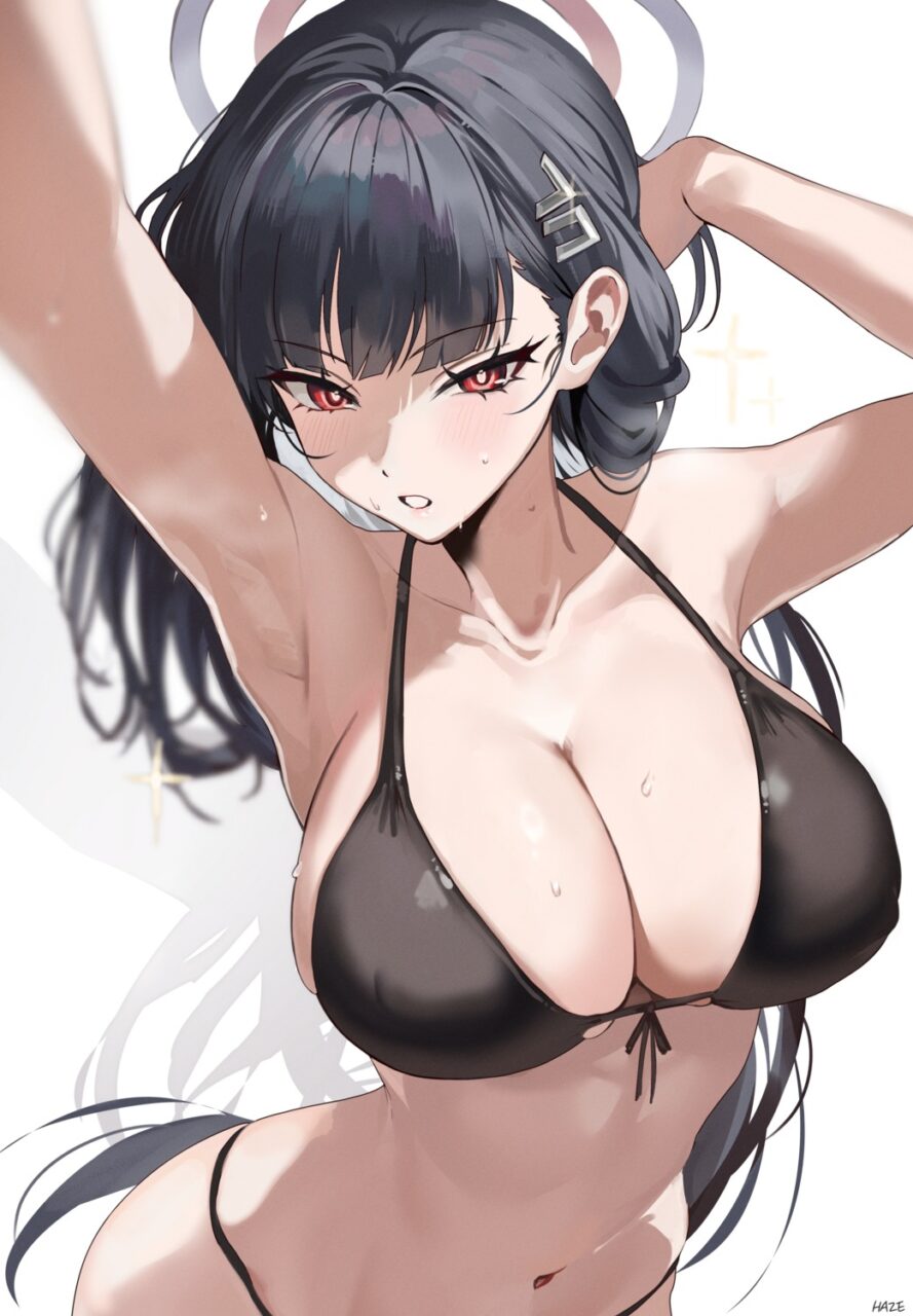 汗のエロ画像を復習していく