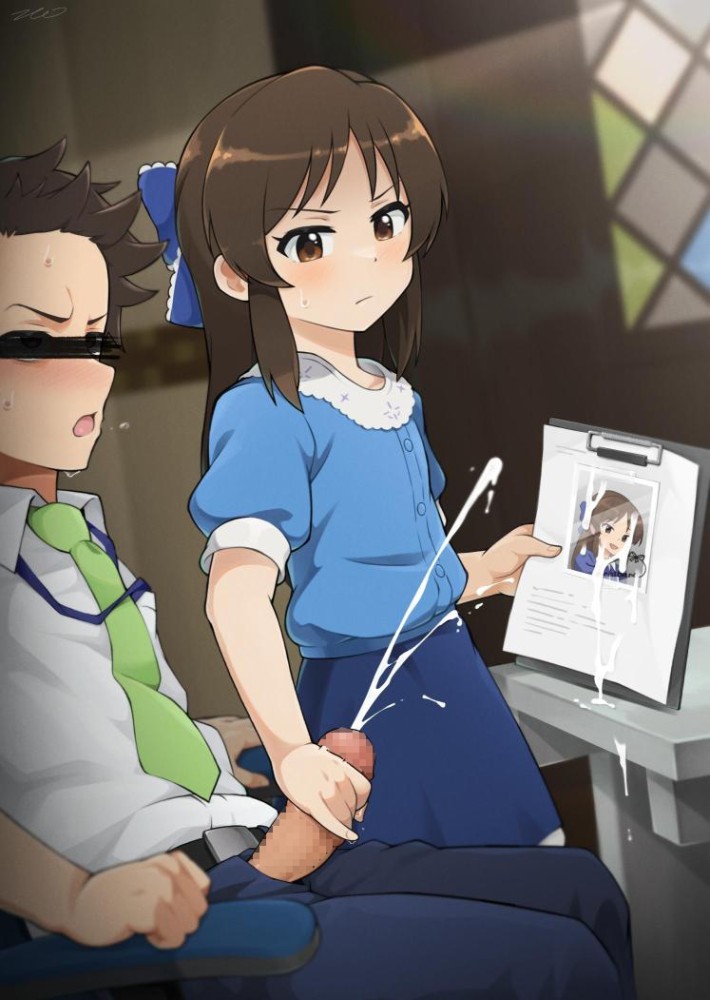 手コキの二次エロ画像くだしあ。