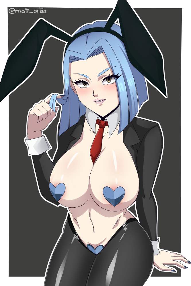 バニーガールの二次フェチ画像。