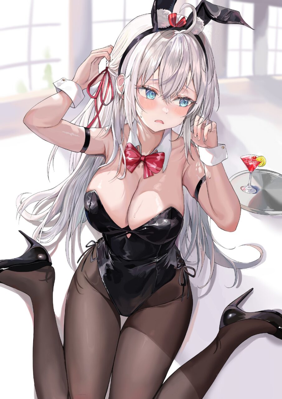 バニーガールの二次フェチ画像。