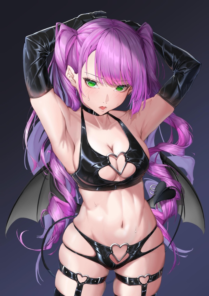 ツインテールでしこれる二次画像ください！