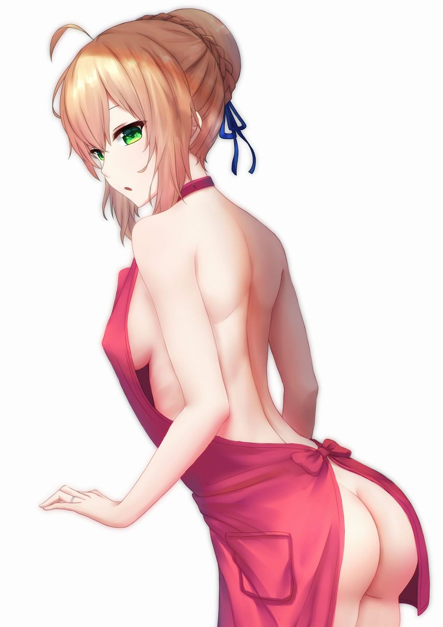 お尻の可愛い二次元画像。