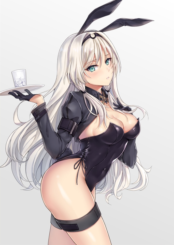 銀髪のエロ画像をアップ！