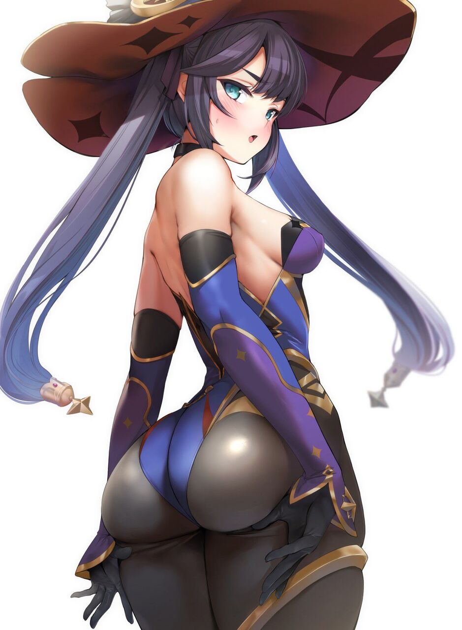 お尻の可愛い二次元画像。