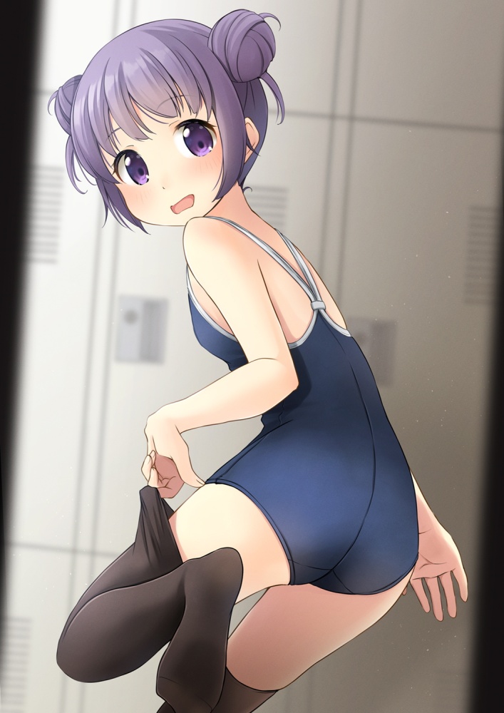 スク水の二次エロ画像を愛でる。