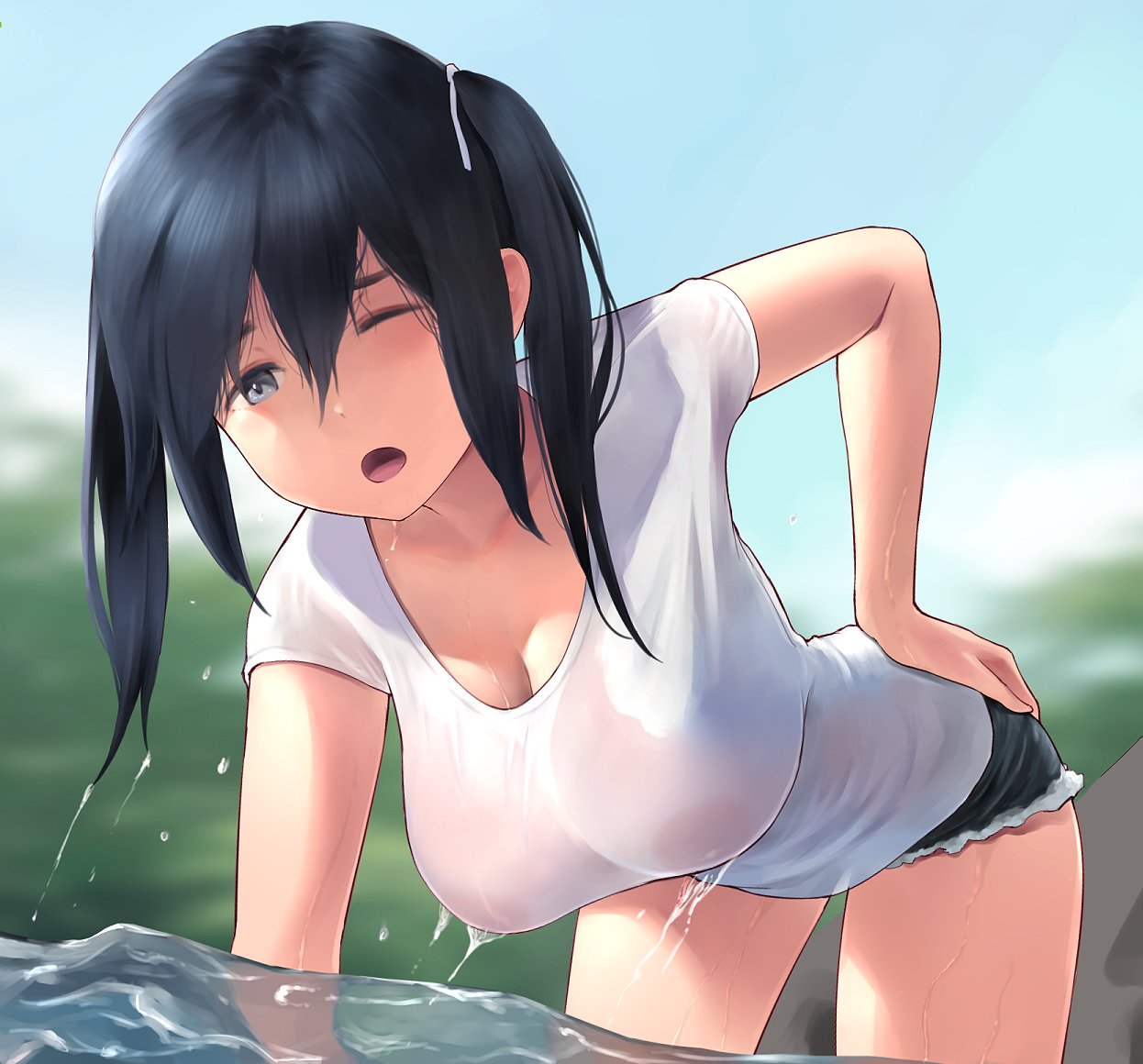 濡れ透けのエロ可愛い画像貼っていくぜ！