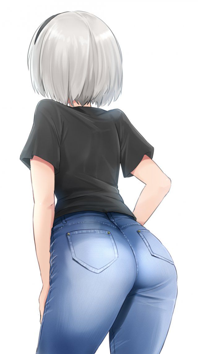 お尻の二次元エロ画像。