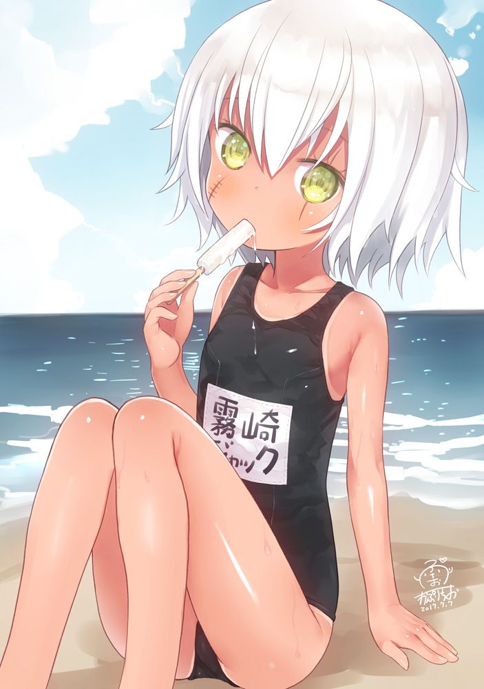 日焼け・褐色の二次元エロ画像。