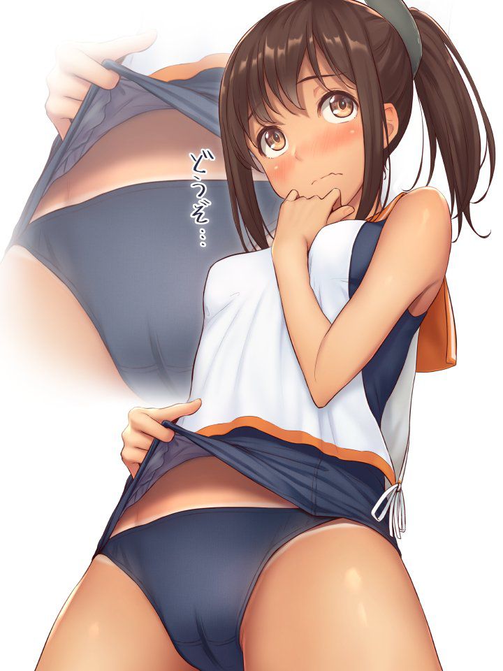 日焼け・褐色の二次元エロ画像。