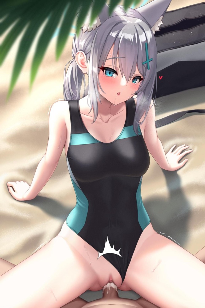 競泳水着のエロ画像フォルダを解放していく