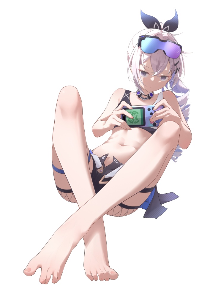 銀髪のエロ画像をアップ！
