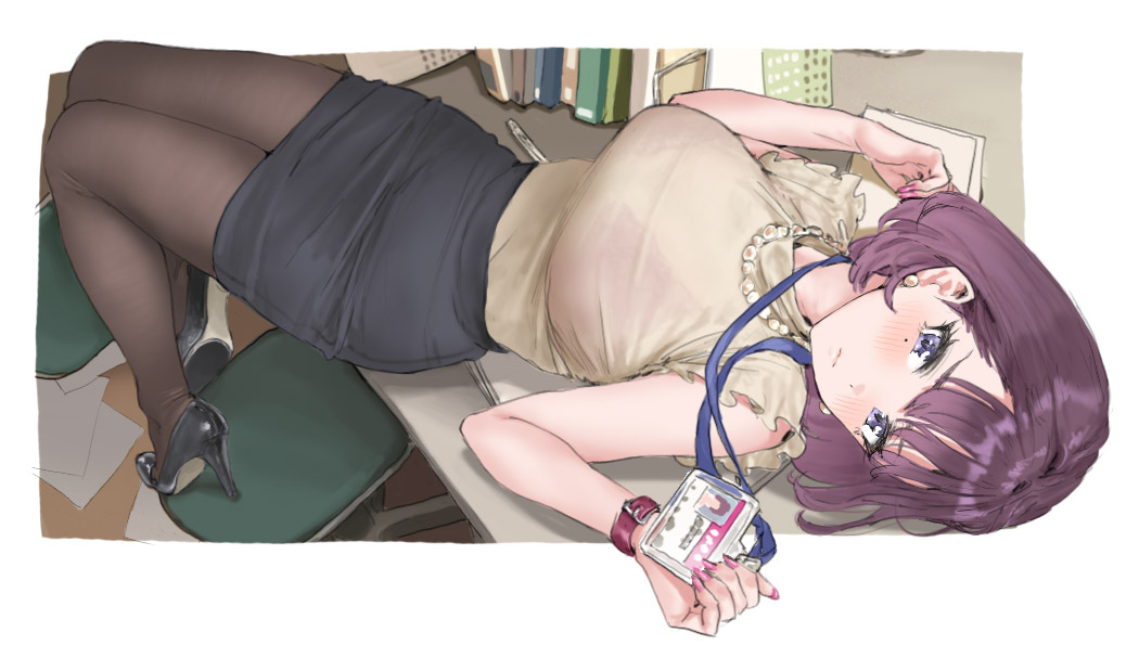 ストッキングで一発ヌキたい