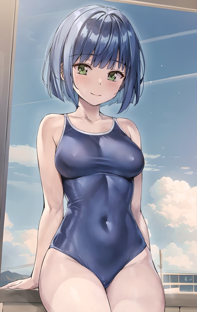 スク水のエロ画像みて幸せになろう！