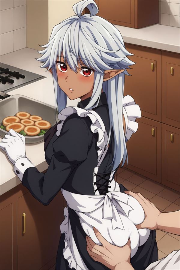 エルフの萌えイラスト