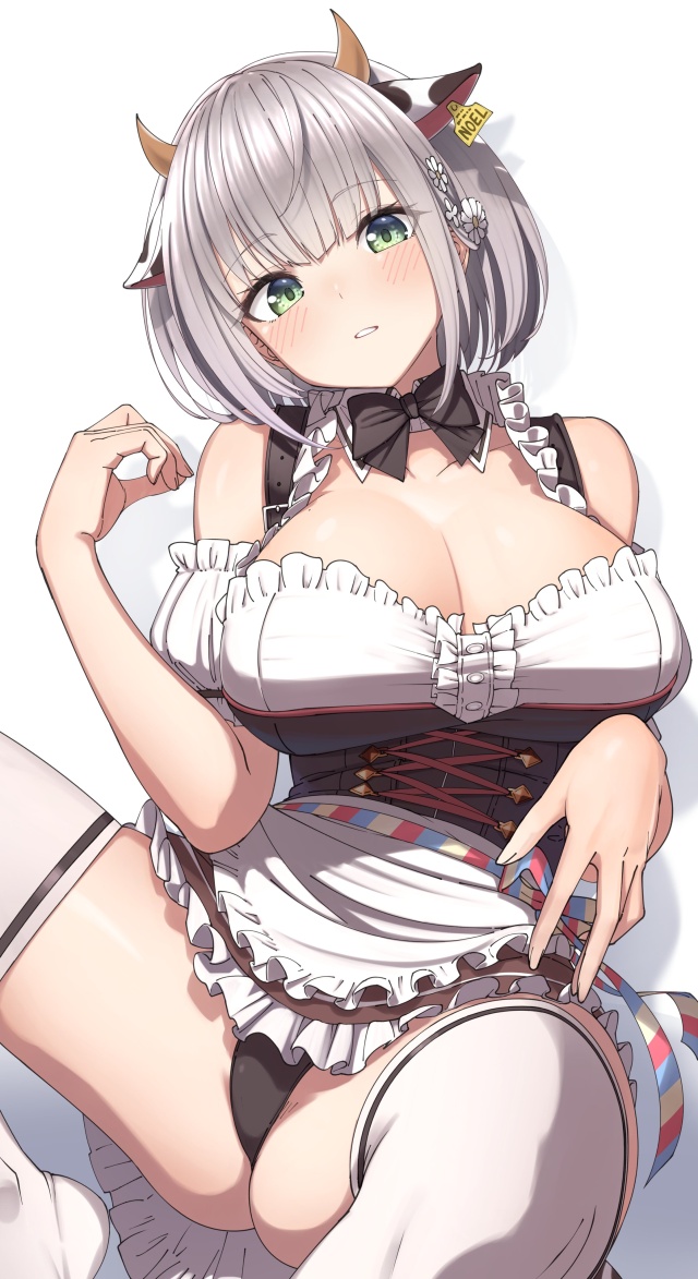 銀髪の虹エロ画像