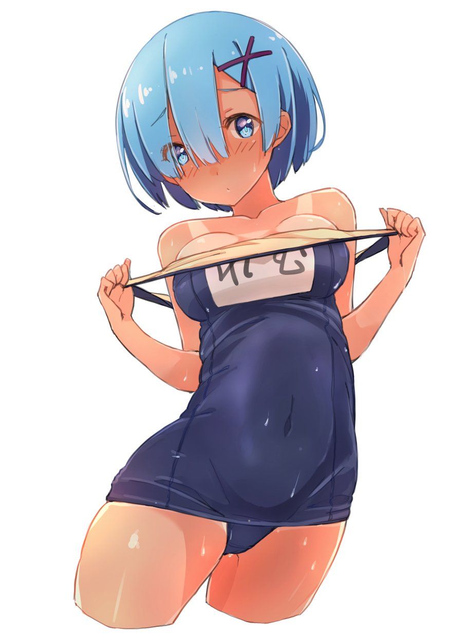 スク水のエロ画像フォルダを解放していく