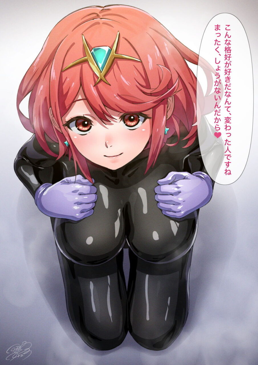 ボディスーツのエロ画像を復習していく