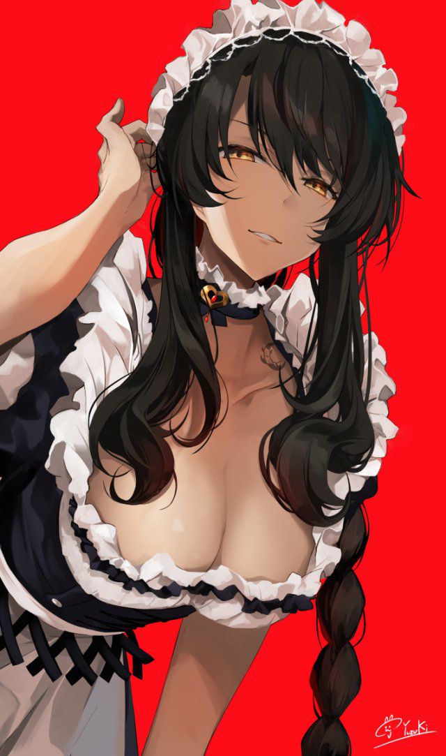 黒髪の二次エロ画像くだしあ。