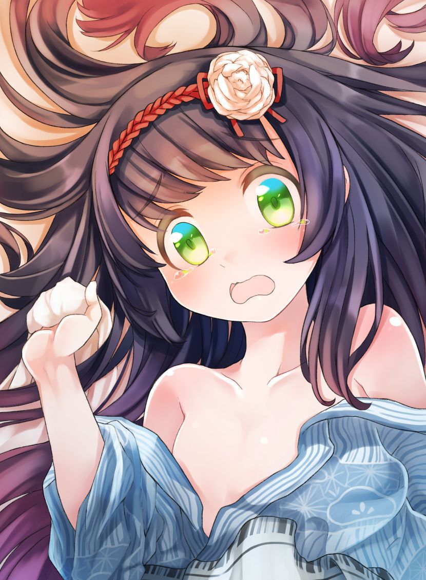 黒髪の二次エロ画像くだしあ。
