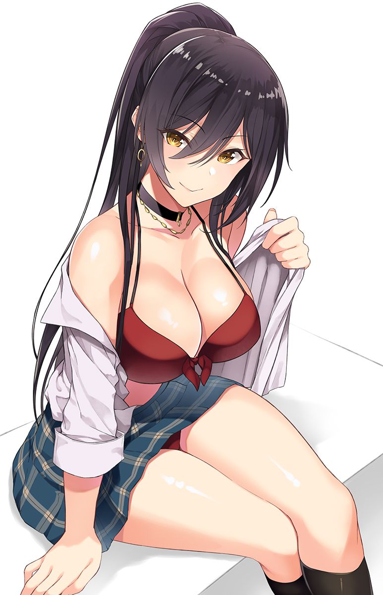 黒髪の二次エロ画像くだしあ。