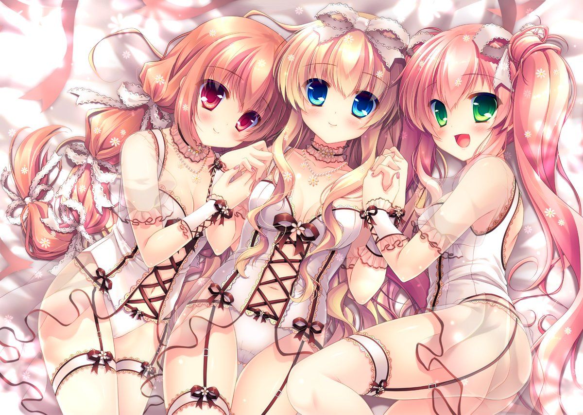 ガーターベルトの二次エロ画像を愛でる。