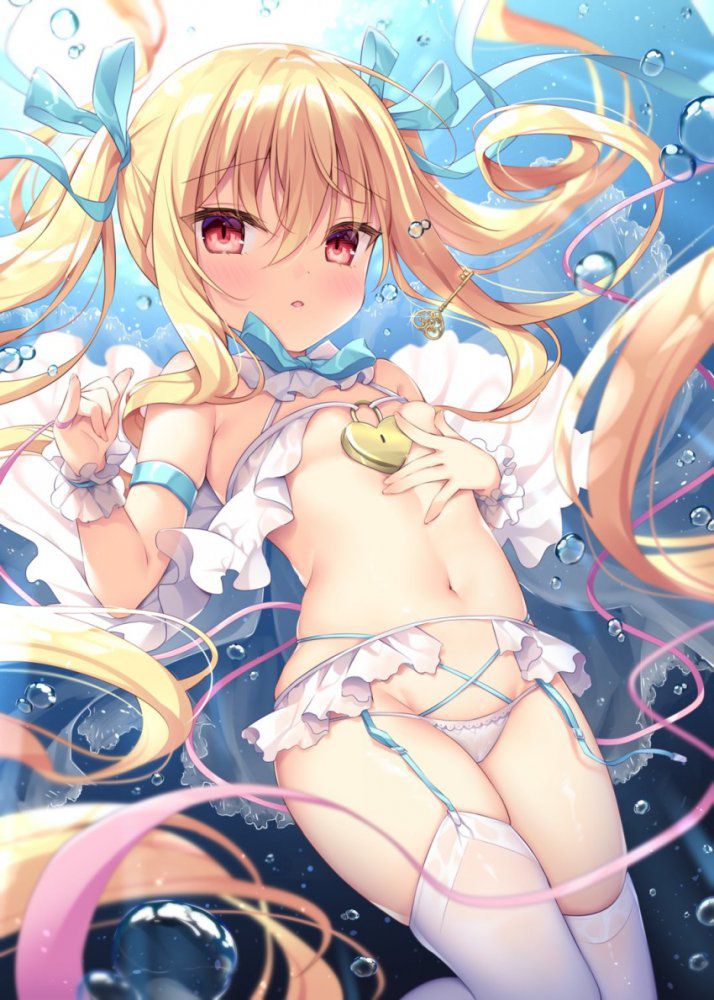 ガーターベルトの二次エロ画像を愛でる。